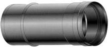 Roccheggiani SPG 316L inox enkelwandig buis 80 mm (lengte 500mm) - Viton dichting 31.460.20.80