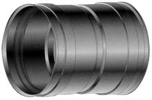 Roccheggiani SPG 316L inox enkelwandig mof FF 130 x 130 mm (Viton dichting) 31.461.51.30