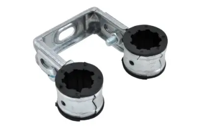 Walraven BIS Duplo dubbele buisbeugel met inlage 22 mm (1/2) 3215021