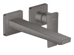 Hansgrohe Metropol inbouwwastafelmengkraan met uitloop 225 mm - Brushed Black Chroom 32526340