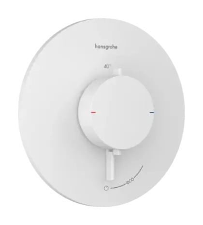 Hansgrohe Ecostat Comfort S inbouwthermostaat 1 functie - Matt White 33714700