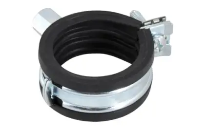 Walraven Bismat Flash buisbeugel met rubber inlage M8 x 25-28 mm (zakje 10 st) - prijs per stuk 33730281