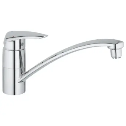 Grohe Eurodisc new eengreepskeukenmengkraan - chroom - voor lage drukboiler 33771001