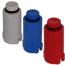 DBJ bouwstop 1/2 - blauw - voor lektesten 340330001