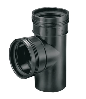 Wavin Wafix PP T-stuk 88° MFF 90 x 90 x 90 mm 3412109009