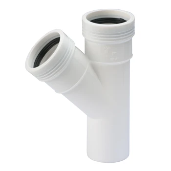Wavin Wafix PP wit T-stuk 45° MFF 40 x 40 x 40 mm 3422104004