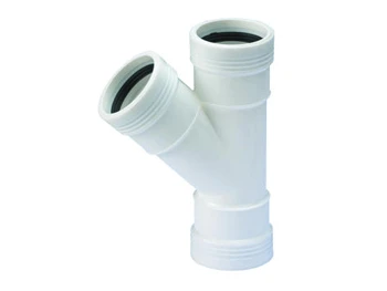 Wavin Wafix PP wit T-stuk 45° FFF 40 x 40 x 40 mm 3422204004