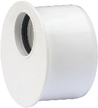 Wavin Wafix PP wit verloop reductie MF 50 x 40 mm 3424205040