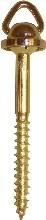 DBJ parelkettinghouder met triangel M5 x 50 mm - met houtschroef 352510001