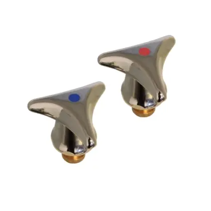 DBJ universeel binnenwerk met driestergreep 3/8 - rood - chroom 362130001