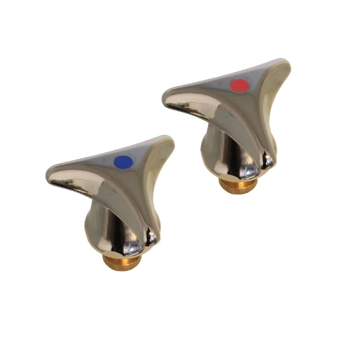 DBJ universeel binnenwerk met driestergreep 3/8 - rood - chroom 362130001