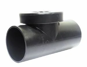Geberit PE ontstoppingsstuk met schroefdeksel 63 mm 364.451.16.1