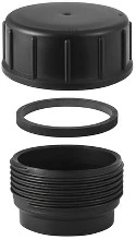 Geberit PE stop met schroefdeksel 63 mm 364.750.16.1