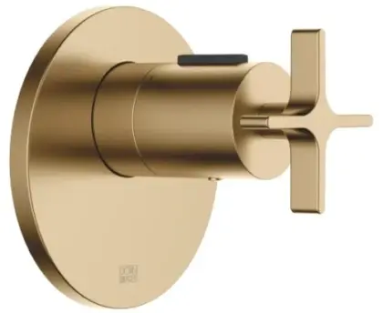Dornbracht Vaia xTOOL inbouwthermostaat zonder stopkraan 1/2 - Brushed Dark Brass 36501809-39