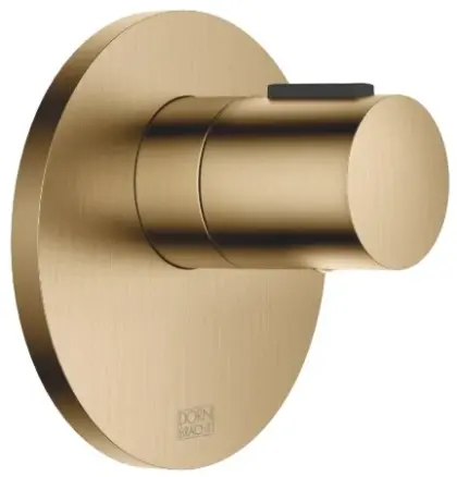 Dornbracht Vaia xTOOL inbouwthermostaat zonder stopkraan 3/4 - Brushed Dark Brass 36503979-39