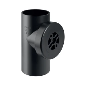 Geberit PE ontstoppingsstuk met schroefdeksel 90 mm 366.451.16.1