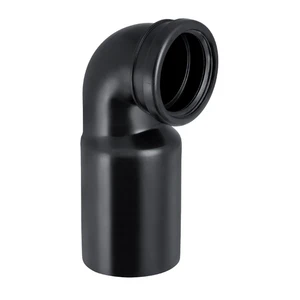 Geberit PE toilet aansluitbocht met dichting 90° 90 x 90 mm (voor hang-wc) 366.925.16.1