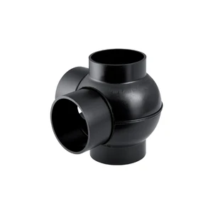 Geberit PE bolvertakking 88° - 90° 110 x 110 x 110 x 110 mm 367.335.16.1