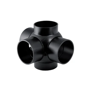 Geberit PE bolvertakking 88° - 90° 110 x 110 x 110 x 110 x 110 mm 367.605.16.1
