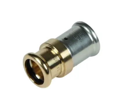 Henco P-serie messing pers verloopmof FF 20 x 15 mm (M/V-profiel) 36P-2015P