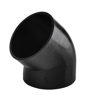 Wavin PE bocht 45° 75 x 75 mm 3701007004