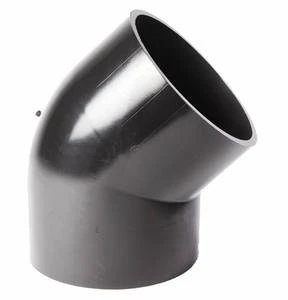 Wavin PE bocht 45° 90 x 90 mm 3701009004