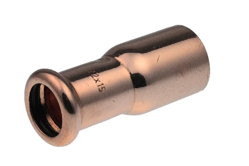 VSH Xpress koper verloop reductie MF 35 x 22 mm 38207