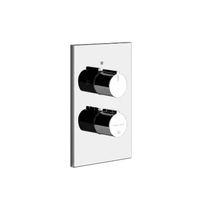 Gessi Via Manzoni kleurset voor inbouwthermostaat - chroom 38794#031