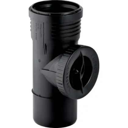 Geberit Silent-PP ontstoppingsstuk met schroefdeksel MF 50 mm 390.227.14.1