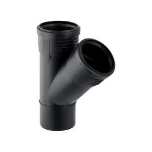 Geberit Silent-PP verloop T-stuk 45° MFF 90 x 75 x 90 mm 390.433.14.1