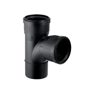 Geberit Silent-PP stroom T-stuk 88° MFF 90 x 90 x 90 mm 390.454.14.1