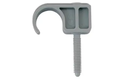 Walraven BIS kunststof vloerbeugel enkel 14-20mm grijs 3911020