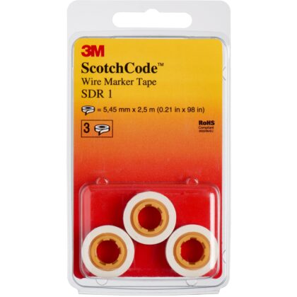 3M ScotchCode SDR-1 Kabelmarkering Navulrollen