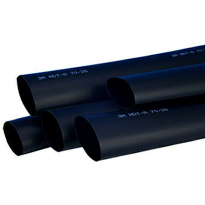 3M HDT-A dikwandige warmtekrimpkous met lijm 48/15mm zwart 1m 7100195504