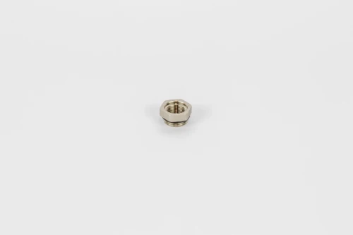 Begetube chroom reductie MF 1/2 x 3/8 - met O-ring 400000525