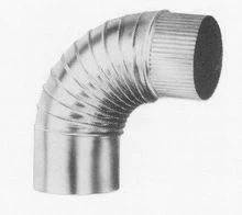 Burgerhout NEN7203 Alu bocht 90° MF 110 x 110 mm 40.045.01.23