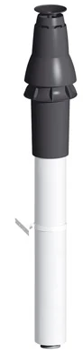 Burgerhout Twinsafe concentrisch PP/staal dakdoorvoer Skyline 3000 80/125 mm 40.045.27.62