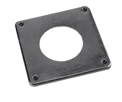Burgerhout Twinsafe afdekplaat voor muurdoorvoer 60/100 mm - zwart 40.045.38.85