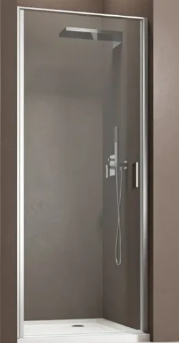 Aquaconcept Factor 401 douchedraaideur 850-890 mm - chroom blinkend - transparant - glasbewerking: Aquaclean 401.003.000.011.101.109