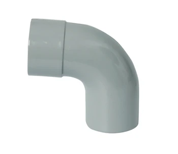Wavin RWA PVC bocht 88° MF 100 x 100 mm grijs 4011110009