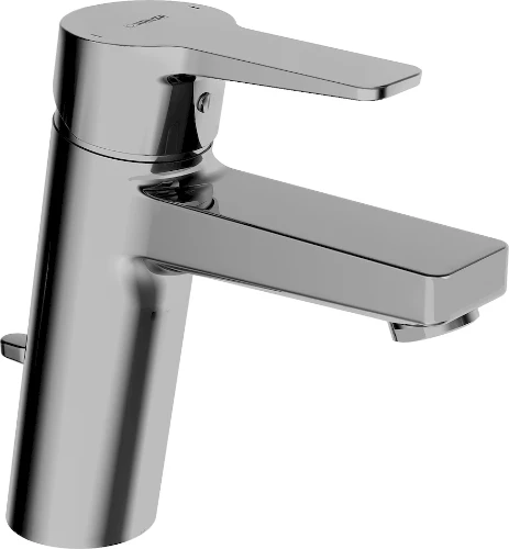 Twen wastafelmengkraan - chroom - met automatische lediging 402022830061