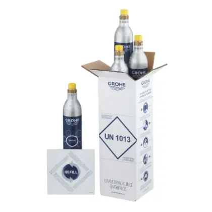 Grohe Blue Home starterpack (set 4st) gasflessen CO2 - prijs per set 40422000
