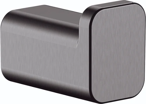 Hansgrohe AddStoris enkel haakje - Brushed Black Chrome 41742340