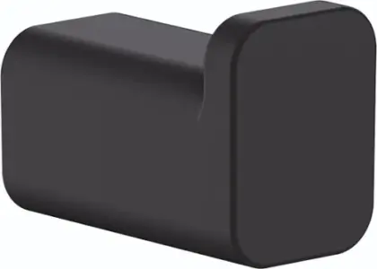 Hansgrohe AddStoris enkel haakje - zwart mat 41742670