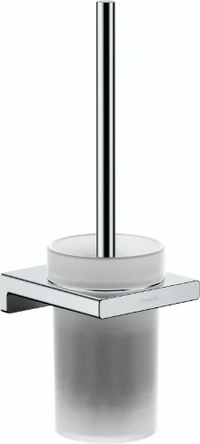 Hansgrohe AddStoris toiletborstelgarnituur - wandmodel - chroom 41752000