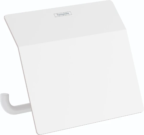 HANSGROHE AddStoris WC-papierhouder met deksel  matt wit 41753700