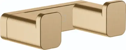 Hansgrohe AddStoris dubbel haaktje - Brushed Bronze 41755140