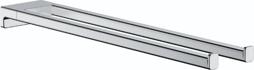 Hansgrohe AddStoris dubbele handdoekenhouder - chroom 41770000
