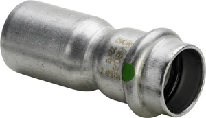 Viega Sanpress Inox verloop reductie MF 28 x 22 mm 436278