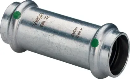 Viega Sanpress Inox reparatie mof FF 28 x 28 mm 436407